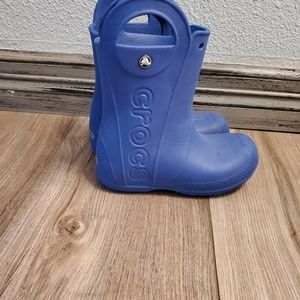 Boys Crocs boots sz 1